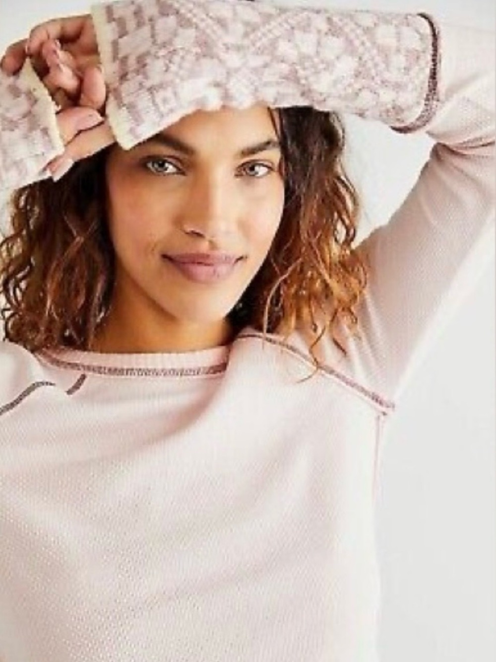 Free People thermal top Sz M